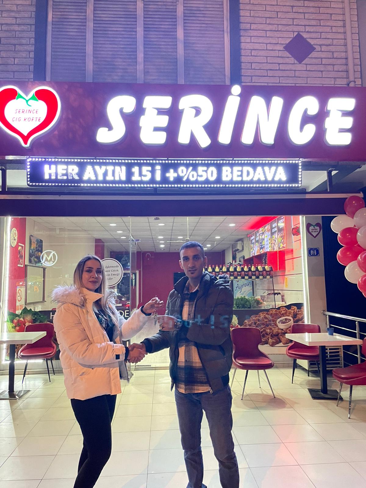 Serince Çiğ Köfte Ragıp Tüzün Bayimizde Bayrak Değişimi